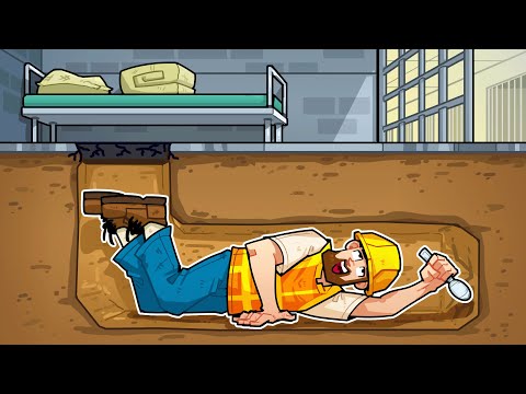I dug my way out of prison... twice!