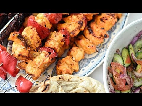Turkish Chicken Kebab Easy Grilled Shish Taouk (şiş tavuk) Tawook