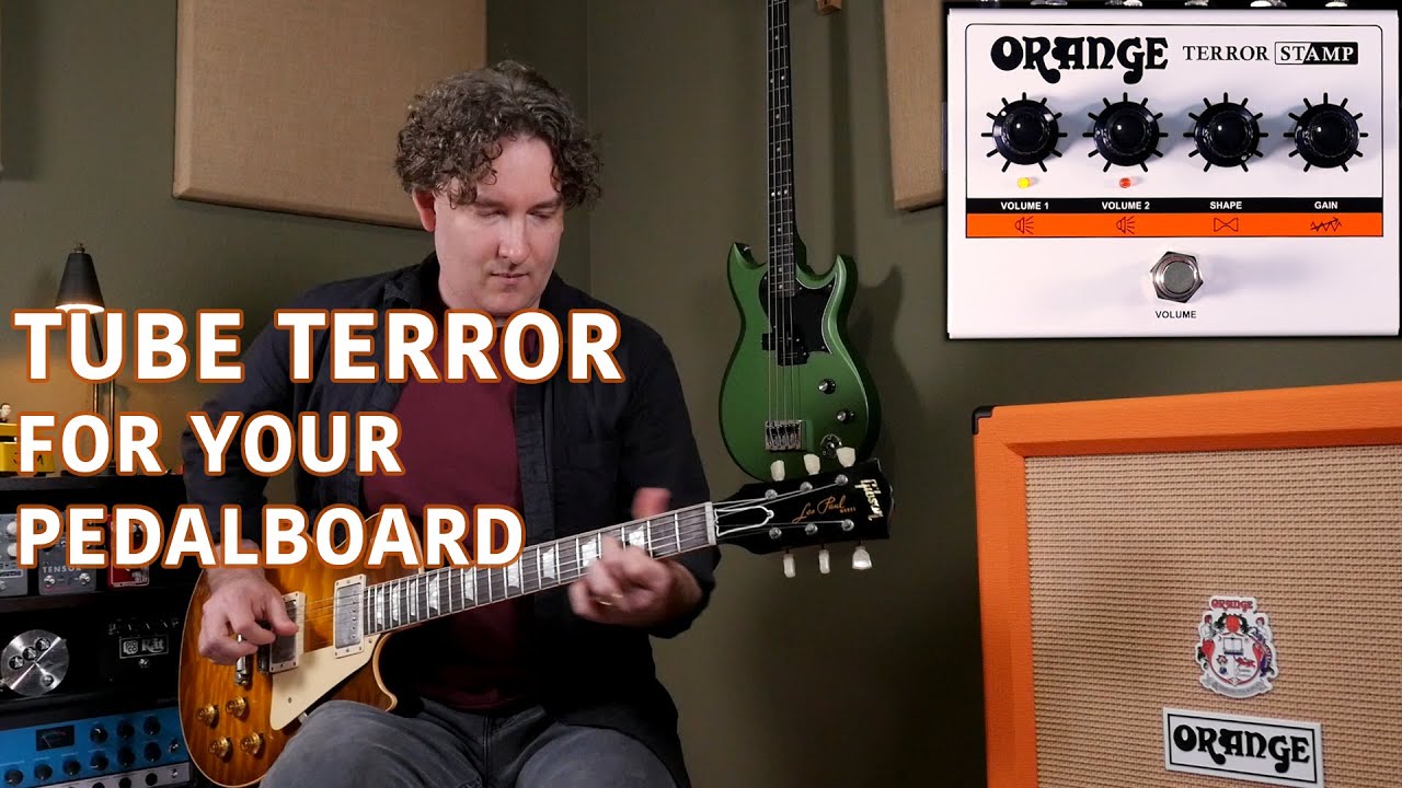 Orange Terror Stamp - Hybrid Pedalboard Amp - YouTube