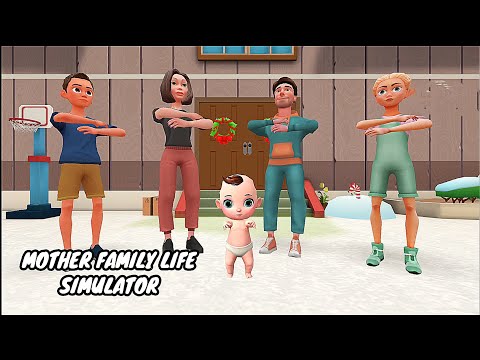 Mother family life simulator gameplay 