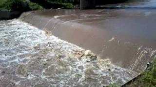 preview picture of video 'Holmesville Dam (Holmesville, NE) 6/21/2010'