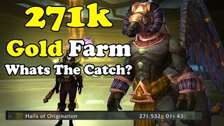 Halls of Origination Gold Farm — Step-by-Step Guide & Transcript