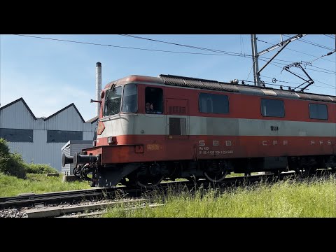 SBB InterCity Stuttgart Hbf - Zürich HB mit der "Crèmeschnitte"
