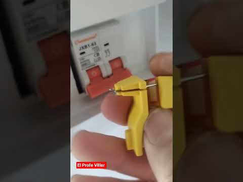 Electrical protection lockout #basicelectricity #electriccurrent #electrician #electrons