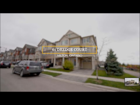 61 Dredge Court, Milton ON