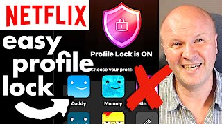 How to HIDE a NETFLIX PROFILE icon avatar