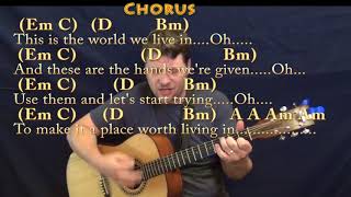 Land of Confusion (Genesis) Guitar Cover Lesson with Chords/Lyrics - Munson