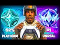 Platinum To Unreal SPEEDRUN Solo Fortnite Ranked