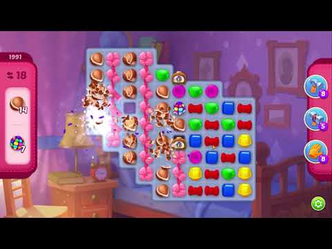 Homescapes Level 1991 Very Hard (No boosters) / Уровень 1991 Очень Сложный (Без бустеров) 08.04.2021