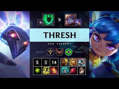 Thresh Support vs Poppy - BR Grandmaster Patch 25.15