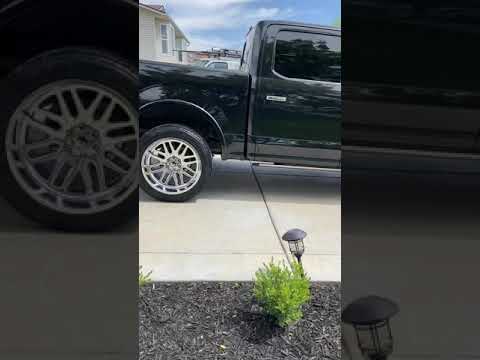 Ford F-150 22x12 stock suspension