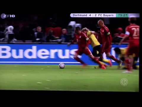 DFB-Pokalfinale 2012 Borussia Dortmund : FC Bayern München 4:2 Ribbery