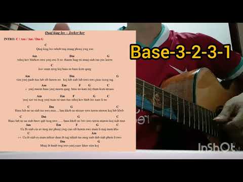 Quaj Kiag los- Chord guitar