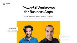 Powerful Workflows for Business Apps