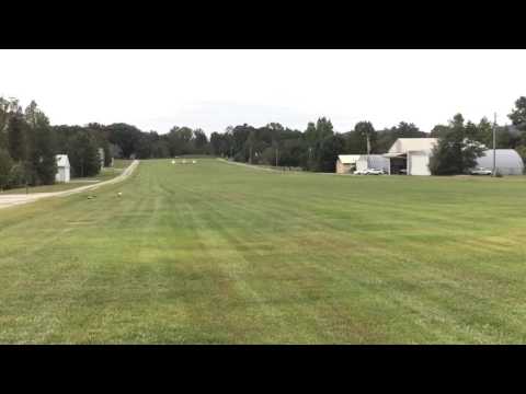Twin Comanche taking off