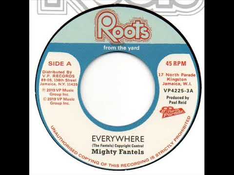 Mighty Fantels   Everywhere + dub 7''inch vinyl