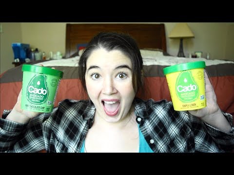 AVOCADO ICE CREAM?? | CADO TASTE TEST