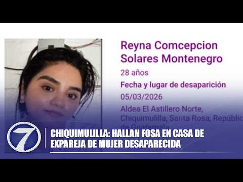 Chiquimulilla: Hallan fosa en casa de expareja de mujer desaparecida