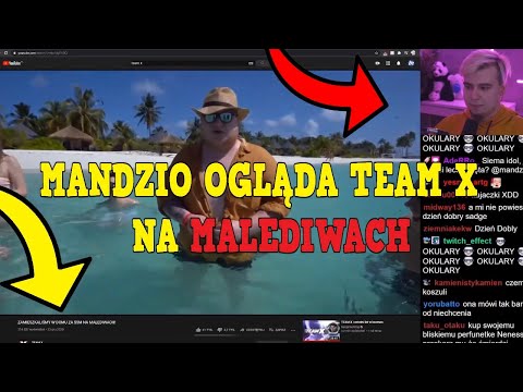 MANDZIO OGLĄDA TEAM X! - ZAMIESZKALIŚMY W DOMU ZA 5M NA MALEDIWACH!