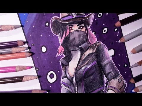 drawing of calamity skin from fortnite stage 2 season 6 battle pass dibujos - skins de fortnite dibujos faciles