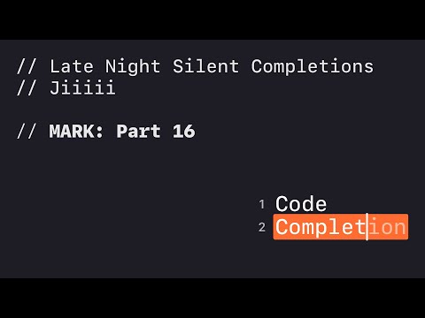 Late Night Silent Completions: Jiiiii — Part 16 thumbnail