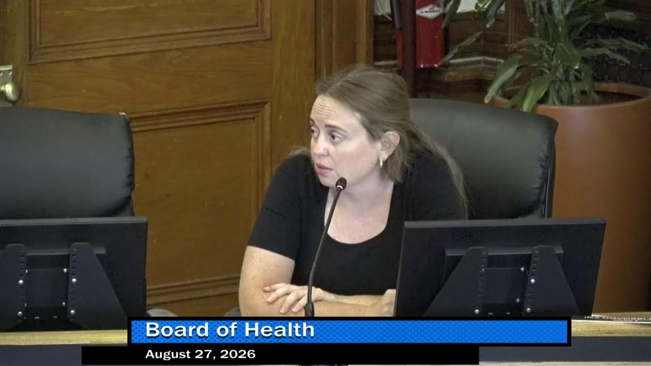 From the Board of Health