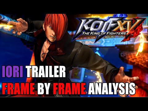 Frame By Frame Analysis Of #KOFXV Iori Reveal Trailer