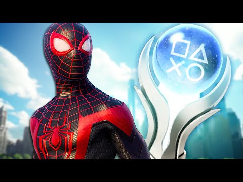 Miles Morales' Platinum Trophy Is Simply AMAZING