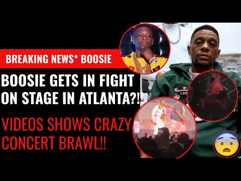 Breaking News!! Boosie Gets In Fight at Atlanta Concert?! Brawl Caught On Camera Shuts Show Down!!