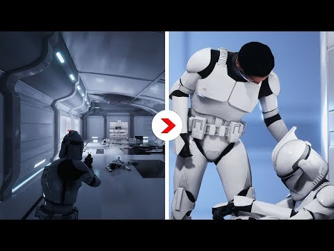 Galactic Assault Intro Cinematics Remastered | Kamino Cloning Facility [Republic]
