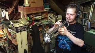 Meshuggah&#39;s &quot;Organic Shadows&quot; on Trumpet
