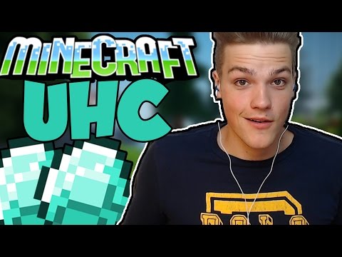 EsKay -  NEW HAIRSTYLE + CRAZY LUCK :O |  Minecraft Ultrahardcore Games UHC