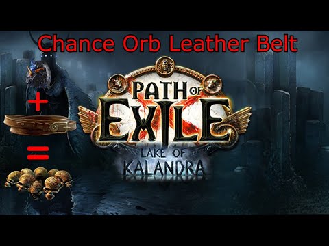 [PoE 3.19] Chance Orbs Meets Leather Belts! Do We Get The HH?