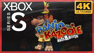 [4K] Banjo-Kazooie : Nuts & Bolts / Xbox Series S Gameplay