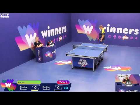 WINners CUP table 2  05.09 Boklag Roman - Novikov Andrei  20:30