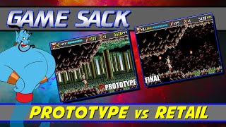 Prototype vs Retail - Game Sack