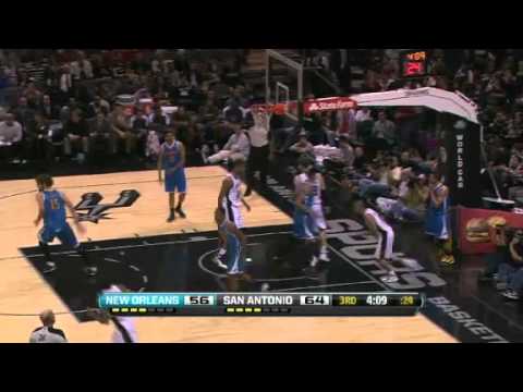 New Orleans vs San Antonio NBA Highlights 12/21/2012