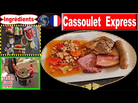 Recette NINJA FOODI MAX – Cassoulet Express