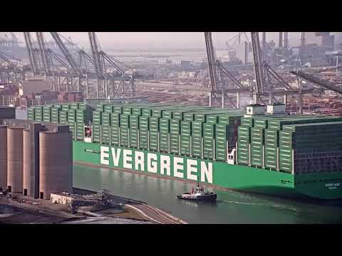 First arrival Ever Ace at Port of Rotterdam | #PortOfRotterdam