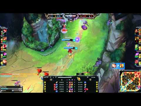 League of Legends solo q  Vayne vs Lucian 1 lvl Dope Mind A.K.A. 1l1us10n: that flash roll