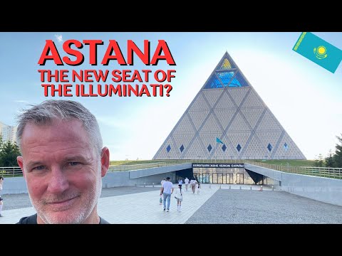 ASTANA, KAZAKHSTAN -  Illuminati HQ or Futuristic Wonder? Exploring the Weirdest Capital City.