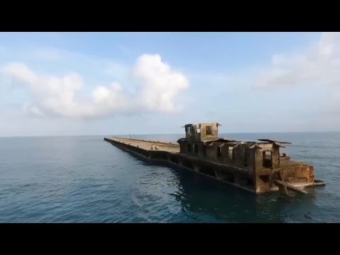 En video: Así se ve la punta del Muelle de Puerto Colombia - El Heraldo (Colombia)