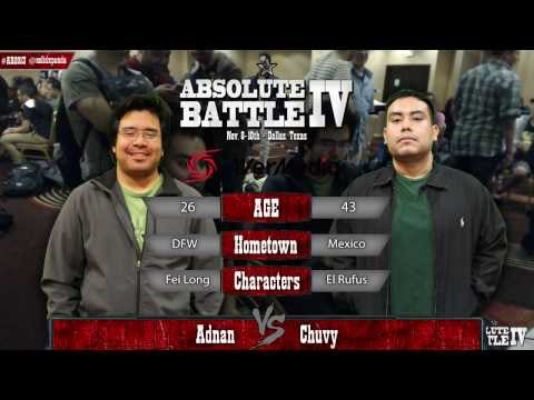 FindMyFarms (Fei) vs Chuvylicious (Rufus) - Absolute Battle 4 - AE2012 Top 8
