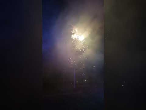 Fuegos pirotécnicos en Puerto Pinillos Bolívar Colombia 1125