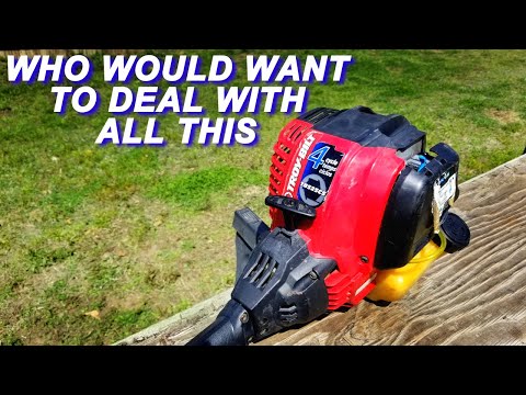 Would You Want To Do All This Maintenance On A Troy-Bilt Trimmer?