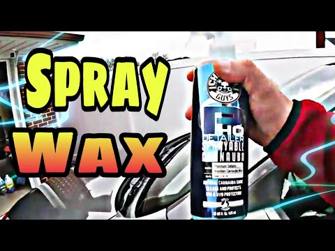 How To Use "Chemical Guys" P40 Sprayable Carnauba Wax | Auto  Detailing