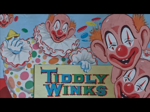 Board Game Archaeology #32 Tiddly Winks (1963) & Tiddledy Winks (1958) by Milton Bradley & Whitman