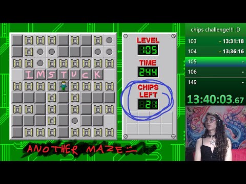 decent i guess - chips challenge levels 105 through 109