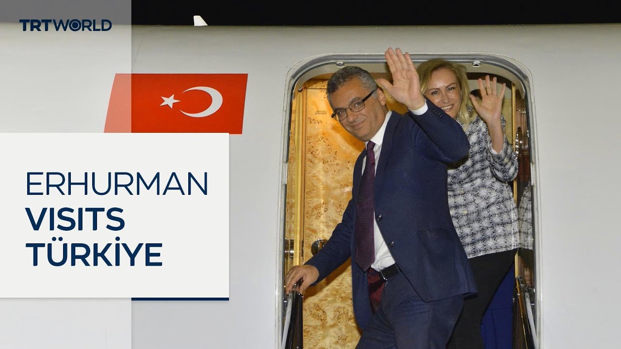 TRNC President Erhurman makes first official Türkiye visit since taking office