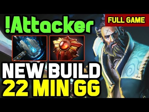 Attacker has a NEW 100% Winrate BUILD for his SIGNATURE HERO Kunkka